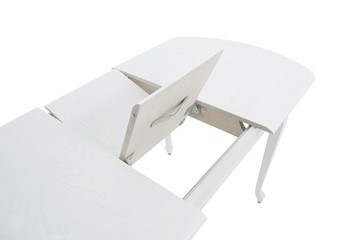 Кухонный раздвижной стол Прага исп.1, тон 5 Покраска + патина с прорисовкой (на столешнице) в Челябинске - предосмотр 4