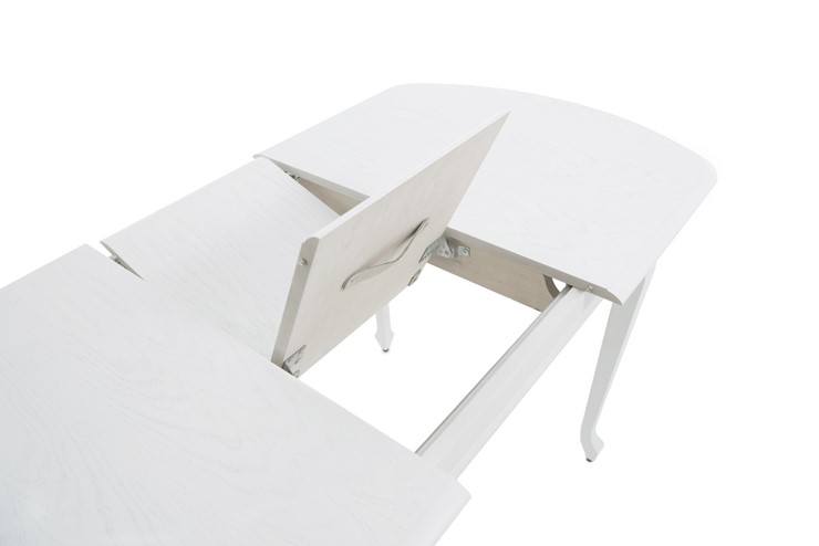 Кухонный раздвижной стол Прага исп.1, тон 5 Покраска + патина с прорисовкой (на столешнице) в Челябинске - изображение 4