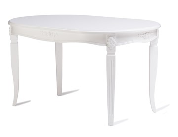 Овальный стол на кухню София-2 140(180) (нестандартная покраска) в Миассе