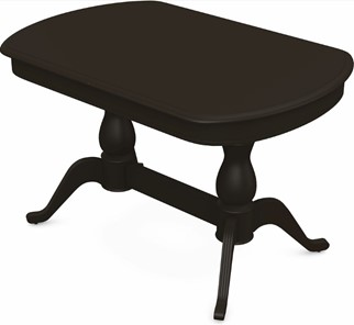 Кухонный раздвижной стол Фабрицио-2 исп. Мыло 1400, Тон 11 (Морилка/Эмаль) в Миассе