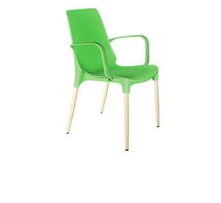 Обеденный стул SHT-ST76/S424-С (зеленый/ваниль) в Челябинске