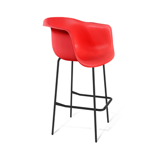 Барный стул SHT-ST31/S29 (красный/черный муар) в Магнитогорске