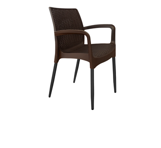 Обеденный стул SHT-ST68/S424-С (коричневый/черный муар) в Миассе