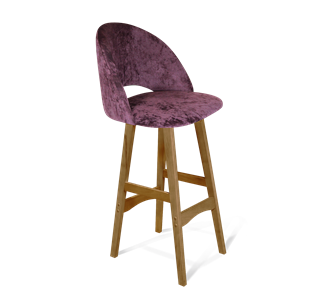 Барный стул SHT-ST34 / SHT-S65 (вишневый джем/светлый орех) в Магнитогорске