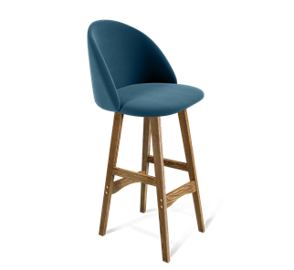 Барный стул SHT-ST35 / SHT-S65 (тихий океан/дуб брашированный коричневый) в Миассе