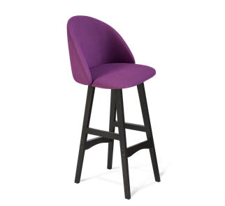 Барный стул SHT-ST35 / SHT-S65 (ягодное варенье/венге) в Копейске
