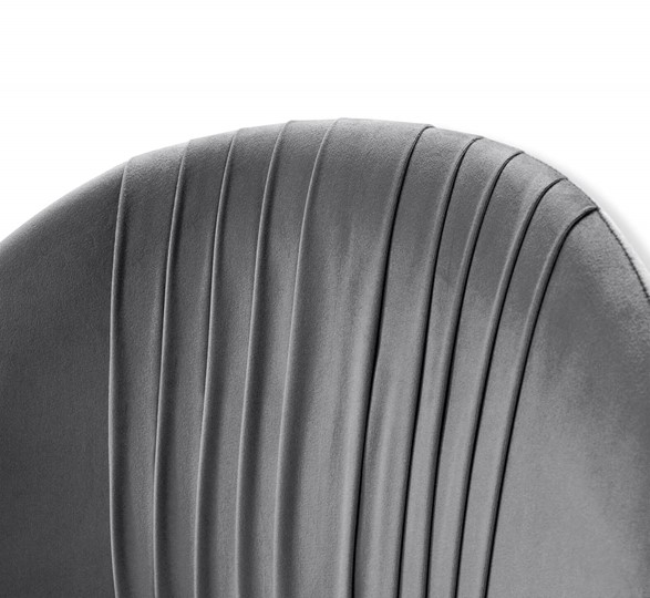 Барный стул SHT-ST35-1 / SHT-S92 (угольно-серый/браш.коричневый/черный муар) в Челябинске - изображение 5