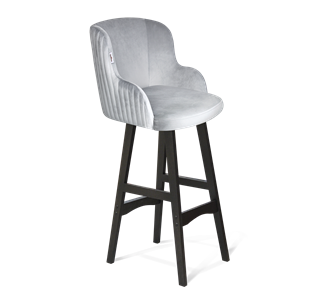 Барный стул SHT-ST39-1 / SHT-S65 (серое облако/венге) в Миассе