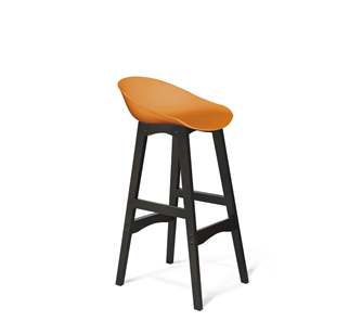 Барный стул SHT-ST19/S65 (оранжевый/венге) в Магнитогорске