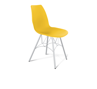 Обеденный стул SHT-ST29/S100 (желтый ral 1021/хром лак) в Миассе