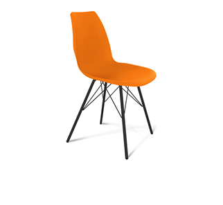 Кухонный стул SHT-ST29/S37 (оранжевый ral2003/черный муар) в Копейске