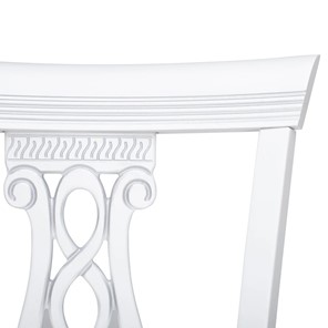 Кухонный стул Leset Юта (Белый 9003 + патина серебро) в Челябинске - предосмотр 3