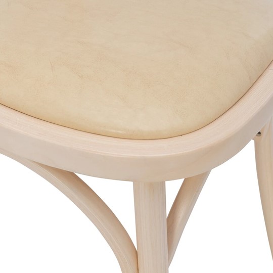 Обеденный стул Leset Грид (Беленый дуб/Ваниль) в Миассе - изображение 4