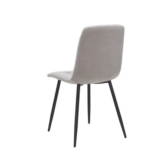 Кухонный стул Leset Скай (Металл черный/велюр дым) в Копейске - изображение 3