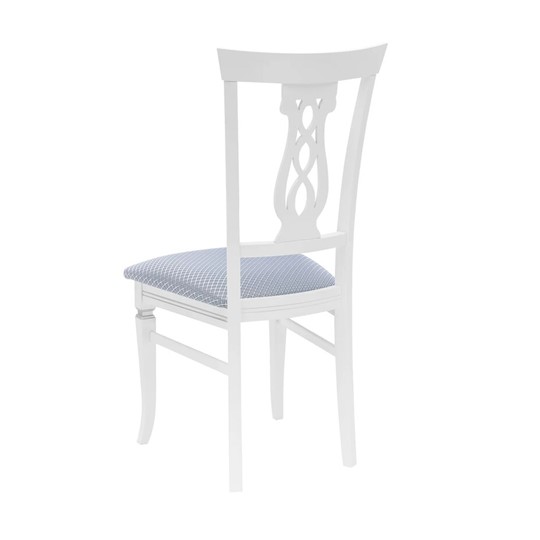 Кухонный стул Leset Юта (Белый 9003 + патина серебро) в Челябинске - изображение 1
