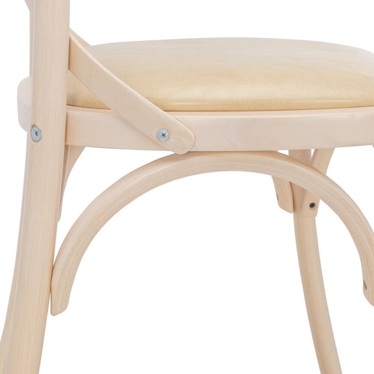 Обеденный стул Leset Грид (Беленый дуб/Ваниль) в Миассе - изображение 5
