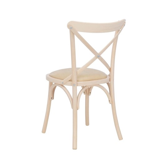 Обеденный стул Leset Грид (Беленый дуб/Ваниль) в Миассе - изображение 6