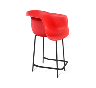 Барный стул SHT-ST31/S29-1 (красный/черный муар) в Миассе