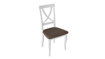 Обеденный стул Лион 2 (Белый матовый/тк № 112) в Магнитогорске