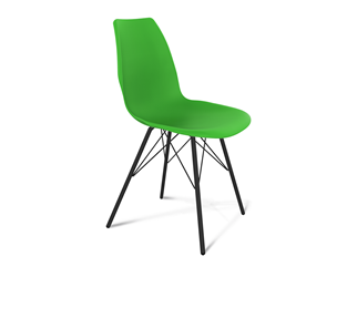 Обеденный стул SHT-ST29/S37 (зеленый ral 6018/черный муар) в Магнитогорске