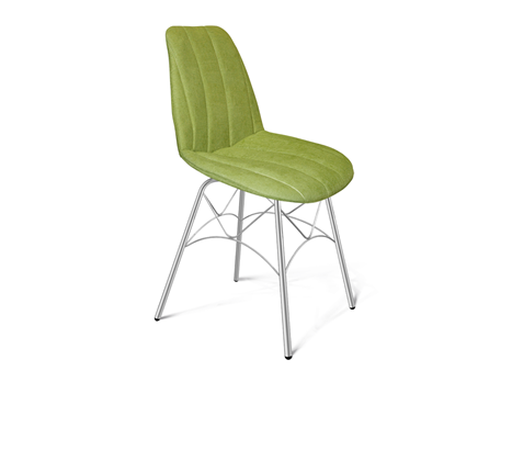 Кухонный стул SHT-ST29-C1/S107 (оливковый/хром лак) в Миассе - изображение