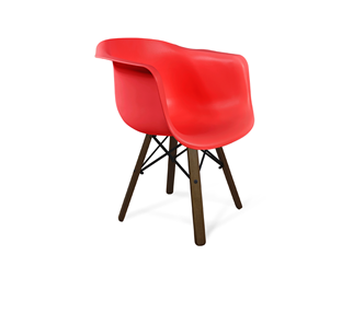 Кухонный стул SHT-ST31/S70 (красный/темный орех/черный) в Миассе