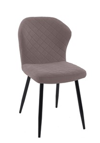 Обеденный стул 239, микровелюр B5 latte, ножки черные в Копейске
