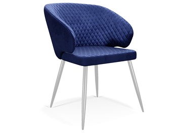 Обеденный стул 255 синий/белый в Копейске