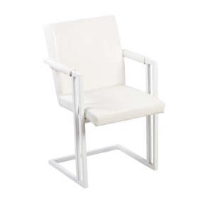 Кухонный стул Бруно, Белый/Аттика белый в Миассе