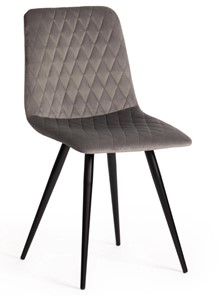 Обеденный стул CHILLY X (mod.7096-1) 45х53х88 серый barkhat 26/черный арт.18295 в Копейске