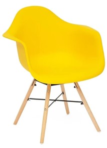 Кресло CINDY (EAMES) (mod. 919) 60х62х79 желтый арт.19048 в Челябинске