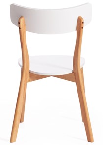 Кухонный стул Claire, дерево гевея/МДФ 48x49,5x81,5 Белый/натуральный (2 шт) арт.15113 в Челябинске - предосмотр 3