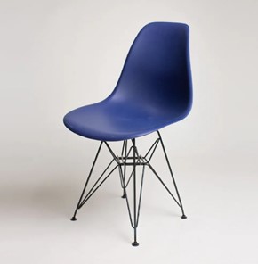 Обеденный стул DSL 110 Black (темно-синий) в Копейске - предосмотр