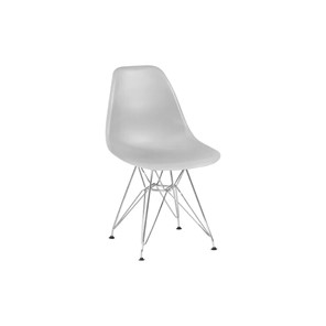 Кухонный стул DSL 110 Chrom (светло-серый) в Миассе