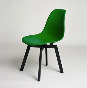 Обеденный стул DSL 110 Grand Black (Темно-зеленый) в Миассе