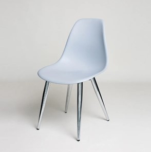 Кухонный стул DSL 110 Milan Chrom (светло-серый) в Копейске - предосмотр