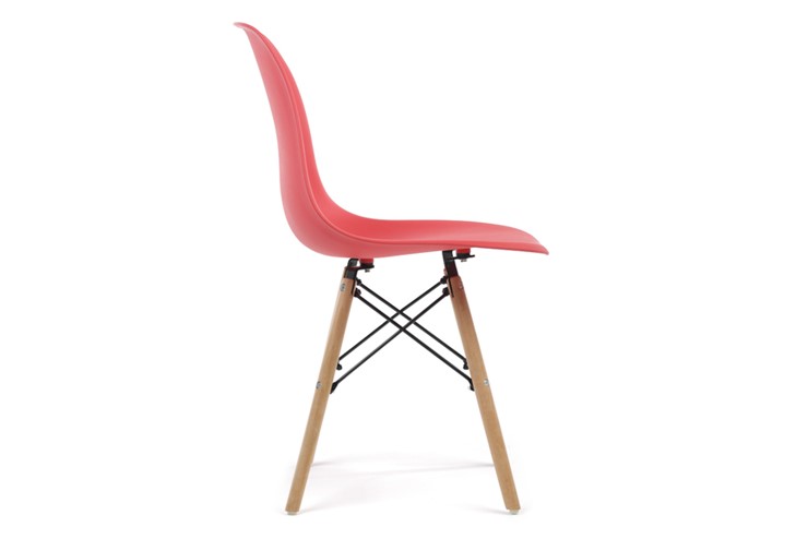 Обеденный стул DSL 110 Wood (красный) в Миассе - изображение 3