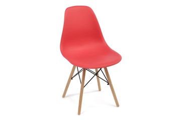 Обеденный стул DSL 110 Wood (красный) в Златоусте