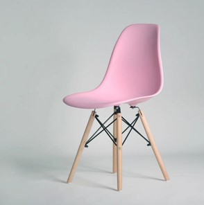 Обеденный стул DSL 110 Wood (розовый) в Челябинске
