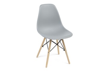 Обеденный стул derstuhl DSL 110 Wood (светло-серый) в Челябинске