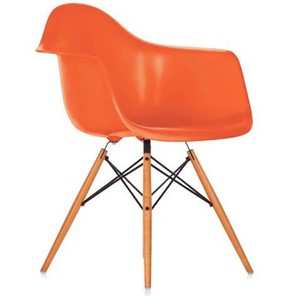Обеденный стул DSL 330 Wood (оранжевый) в Миассе
