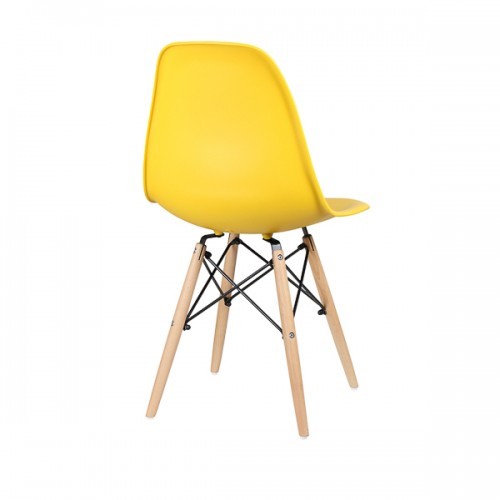 Дизайнерский стул EAMES DSW WX-503 PP-пластик желтый в Челябинске - изображение 5