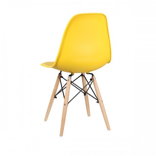 Дизайнерский стул EAMES DSW WX-503 PP-пластик желтый в Миассе - изображение 7