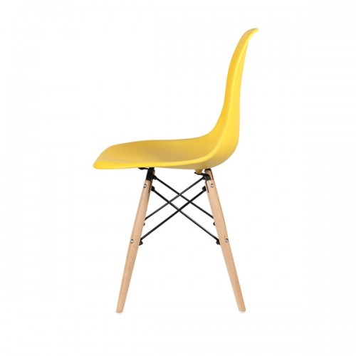 Дизайнерский стул EAMES DSW WX-503 PP-пластик желтый в Миассе - изображение 8
