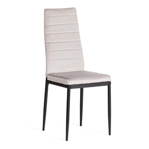 Стул Easy Chair (mod. 24-1) 49x41x98 Light grey (светло-серый) HLR14 / черный, арт.20548 в Челябинске