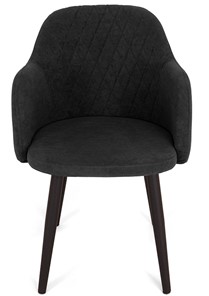 Обеденный стул Эспрессо-1, ноги черные круглые XXL (R38)/велюр T190 Горький шоколад в Челябинске - предосмотр 1