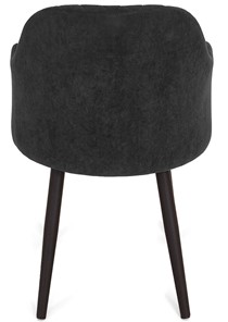 Обеденный стул Эспрессо-1, ноги черные круглые XXL (R38)/велюр T190 Горький шоколад в Челябинске - предосмотр 5
