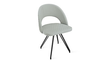 Обеденный стул Гэтсби К4 (Черный муар/Велюр Confetti Silver) в Миассе