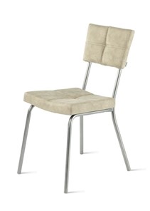 Обеденный стул Лион 1, Allure ivory/Металлик в Магнитогорске