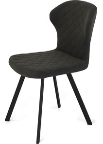 Обеденный стул Марио (Горький шоколад Т190/ноги черные) в Миассе